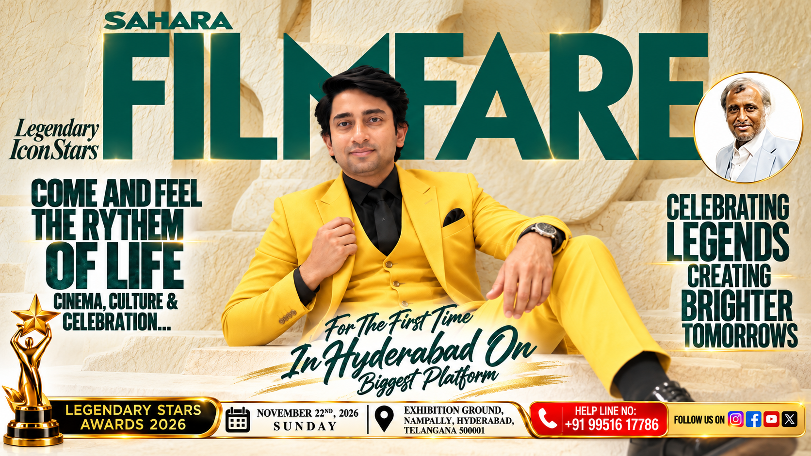 Sahara Filmfare Legendary Stars Awards 2026